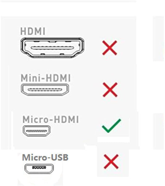 Micro HDMI Male TO HDMI Female Adapter convertor Tristar Online