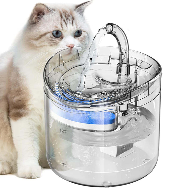 Cat Dog Water Fountain Pet Water Dispenser 1.8L Automatic Drinking Fountain for Cats Kitty Indoor Tristar Online