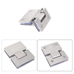 Shower Glass Door Gate Hinge 304 Stainless Steel 180 Degrees Polished Chrome Finish Tristar Online