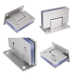 90 Degree Glass Door Cupboard Showcase Cabinet Clamp Glass Shower Doors Hinge 304 Steel Tristar Online