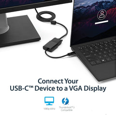 USB-C Type C USB 3.1 Male to VGA Female Monitor Projector Adapter Cable Macbook Tristar Online