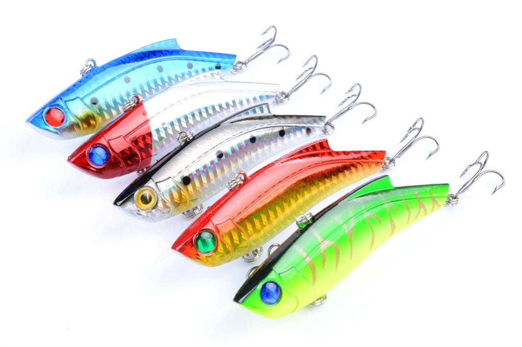 5x 9cm Vib Bait Fishing Lure Lures Hook Tackle Saltwater Tristar Online