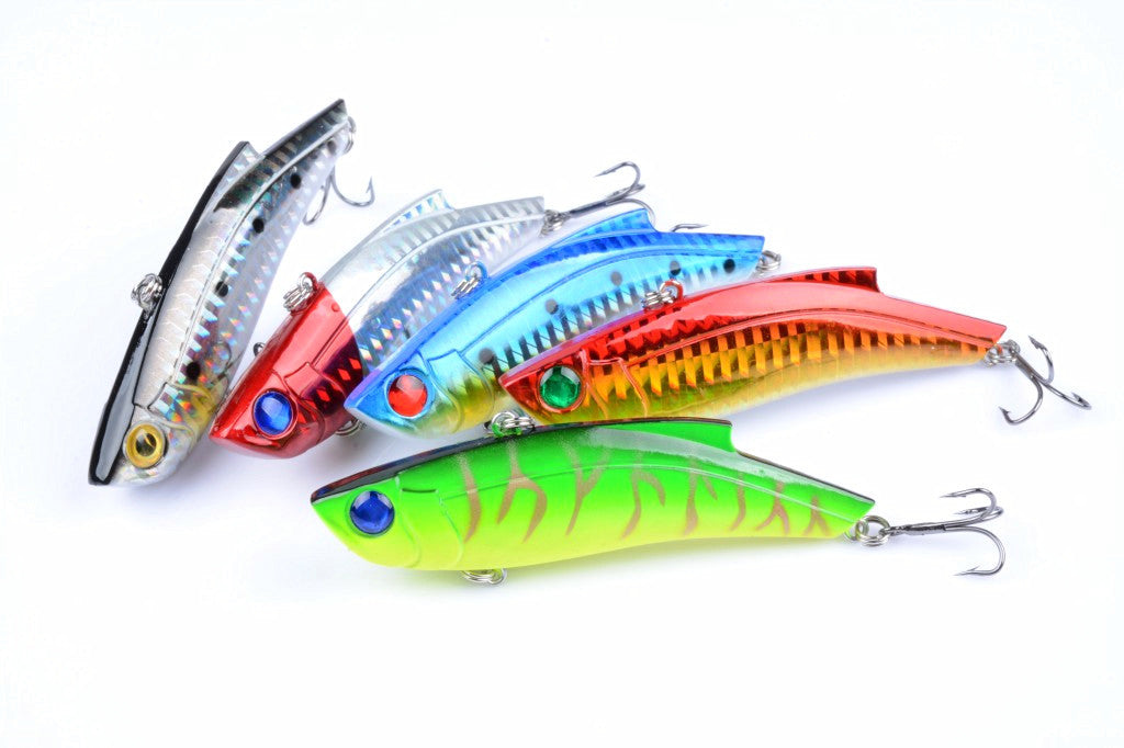 5x 9cm Vib Bait Fishing Lure Lures Hook Tackle Saltwater Tristar Online