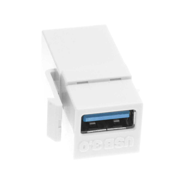 Keystone Jack-USB 3.0 A Female to A Female Coupler Adapter wall plate Tristar Online
