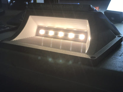 Solar Step Light – Warm White with Silver Case Tristar Online