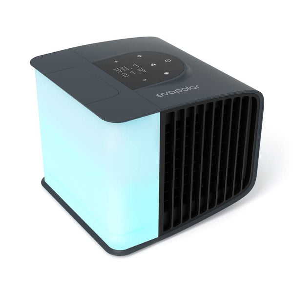 Evapolar evaSMART Personal Portable Air Cooler and Humidifier with Alexa Support and Mobile App, for Home and Office, with USB Connectivity and Built-in LED Light, Black (EV-3000) Tristar Online