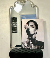 Interior Ave - Saint Fashion - 90cm x 60cm White Framed Artwork Tristar Online