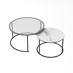 Interior Ave - Elle Luxe Black Nested Coffee Table Tristar Online