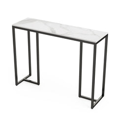 Interior Ave - Stone Marble Console - Marble & Black Tristar Online