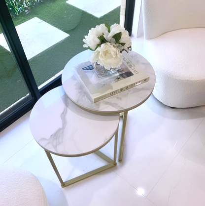 Interior Ave - Nala Gold Nested Side Table Set Tristar Online