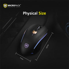 Gaming Mouse Rainbow Wired Breathing LED 6 Buttons DPI Switch Hi Performance PC Tristar Online