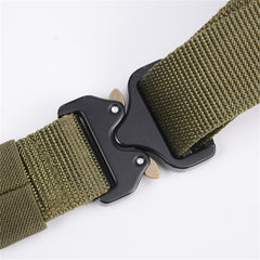 Mountgear Multifunctional Men's Outdoor Tactical Belt Outside Military Training Belt Green Tristar Online