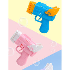 Bubblerainbow 42 Hole Angel Wing Automatic Bubble Blowing Lovely Bubble Gun Launcher Toy Pink Tristar Online