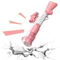 Bubblerainbow Bubble Machine Fully Automatic Hand-Held Spray Gun Electric 10-Hole Toy Pink Tristar Online