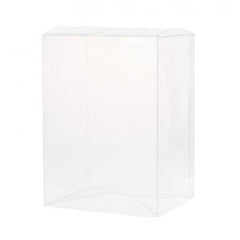 100 Pack of Large Plastic 22x14.5cm Rectangle Cube Box - Exhibition Gift Product Showcase Clear Plastic Shop Display Storage Packaging Box Tristar Online