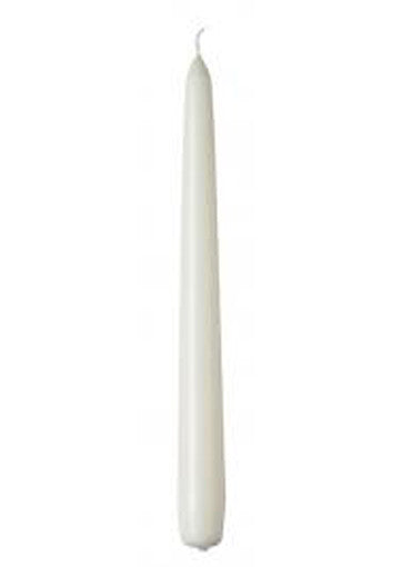 100 wholesale pack white wax 20cm taper church house vigil candleabra candle 2CM WIDE Tristar Online