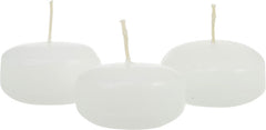 10 Pack of 8cm Ivory Wax Floating Candles - wedding party home event decoration Tristar Online
