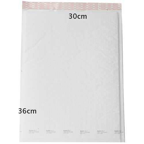 100 Piece Pack -360x300mm White Bubble Padded Bag Post Courier Shipping Mailer Envelope Tristar Online