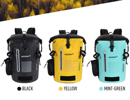 NOOYAH IPX8 Waterproof Bike Cycle Outdoor Sports Backpack Double-Layer Waterproof Bag  YELLOW Tristar Online
