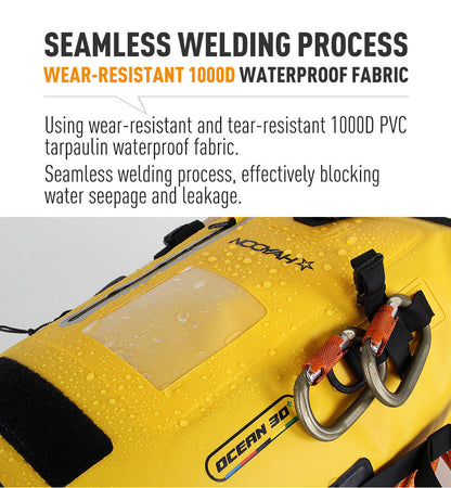 NOOYAH IPX8 Waterproof Bike Cycle Outdoor Sports Backpack Double-Layer Waterproof Bag  YELLOW Tristar Online