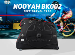 NOOYAH Bike Hard Shell Travel Case EVA Mountain MTB ebike Road Bike 700c Gravel Bike Tourer- BK002 in Black Tristar Online