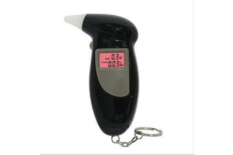 Digital Alcohol Tester LCD Police Breathalyser Grade Accuracy Portable Keychain - FREE POST Tristar Online