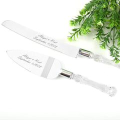 Cutting Cake Knife and Silver Blade Cake Server Set Wedding Anniversary Engagement Birthday Party Gift Boxed Tristar Online