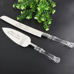 Cutting Cake Knife and Silver Blade Cake Server Set Wedding Anniversary Engagement Birthday Party Gift Boxed Tristar Online