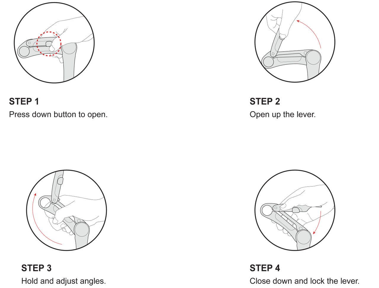 Satori EZ3 Quill Height Adjustable Stem MTB Mountain Quick Release Tristar Online