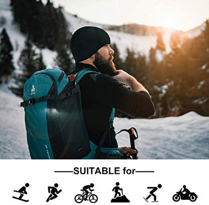 Helmet Fleece Inner Liner Cycling Skull Cap Winter Thermal MTB Mountain Cycling Cap for Men Women Headwear for Running Skiing & Winter Sports BLACK Rockbros Tristar Online
