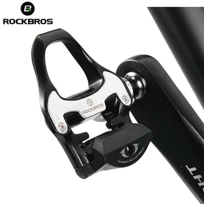 Self Lock Clip In Bike Pedals LOOK KEO Cleat MTB Road 700C Hybrid BMX - Rockbros Black Tristar Online