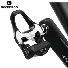 Self Lock Clip In Bike Pedals LOOK KEO Cleat MTB Road 700C Hybrid BMX - Rockbros Black Tristar Online