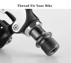 Self Lock Clip In Bike Pedals LOOK KEO Cleat MTB Road 700C Hybrid BMX - Rockbros Black Tristar Online