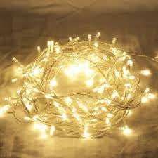 1 Set of 20 LED Plain Warm White Bulb Battery Powered String Lights Christmas Gift Home Wedding Party Bedroom Decoration Table Centrepiece Tristar Online