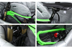 NOOYAH - SPORTACE Bike Plane Travel Soft Shell Case Bag Mountain BMX Tourer Road Bike - BK0088 125cm x 80cm - Black Tristar Online