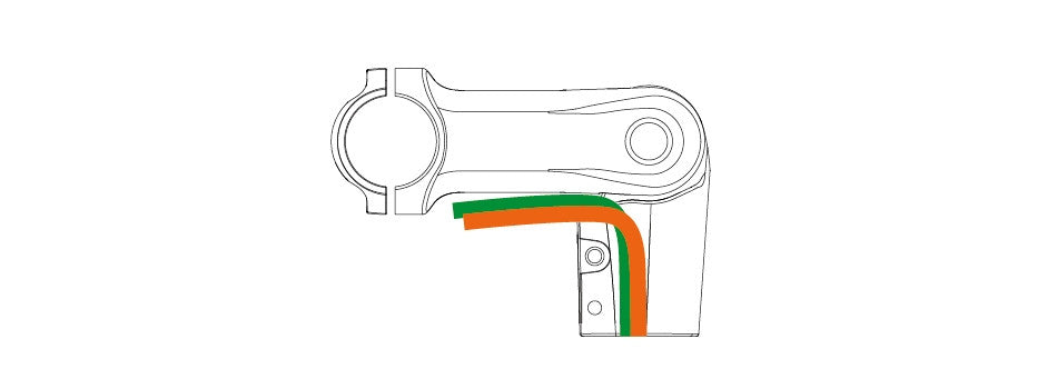 Satori UP2 Plus Ebike Height Adjustable Stem MTB Mountain Cable Hide Tristar Online