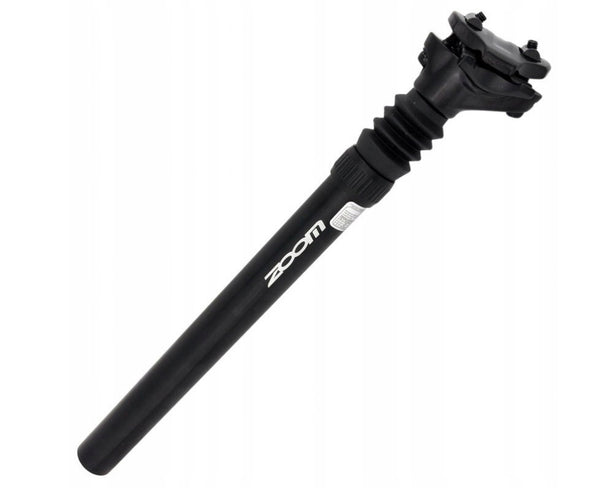 ZOOM Suspension Mountain MTB Road Bike Bicycle Seatpost Seat Shock Absorber Post Black Light Weight Aluminium - 30.9mm Tristar Online