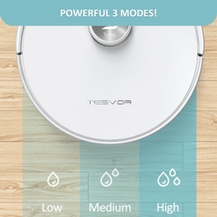 Tesvor S6 Turbo Robot Vacuum Cleaner Mop With Laser Navigation 4000Pa Tristar Online