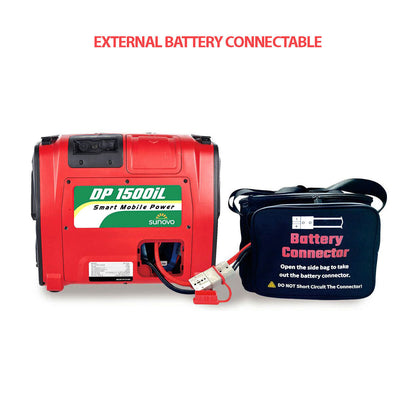 Sunovo 1500W Portable Power Station Solar Inverter Generator Tristar Online