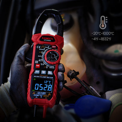 KAIWEETS HT208D Inrush Clamp Meter 1000A True RMS AC/DC Current Amp Meter Tristar Online