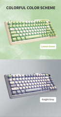 KZZI K75 PRO RGB 75% Wireless Gasket Mechanical Lemon Green Keyboard, Triple Mode, Eternity Tactile Switch Tristar Online