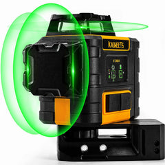 KAIWEETS KT360A Green Laser Level 3 X 360° Rotary Self Leveling with 1 Rechargeable Battery Tristar Online