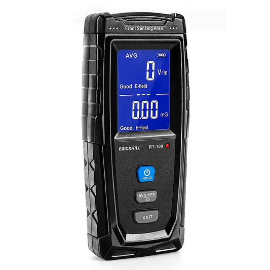 ERICKHILL EMF Meter Digital Electromagnetic Field Radiation Detector Machine Tristar Online