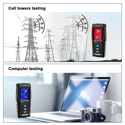 ERICKHILL EMF Meter Digital Electromagnetic Field Radiation Detector Machine Tristar Online