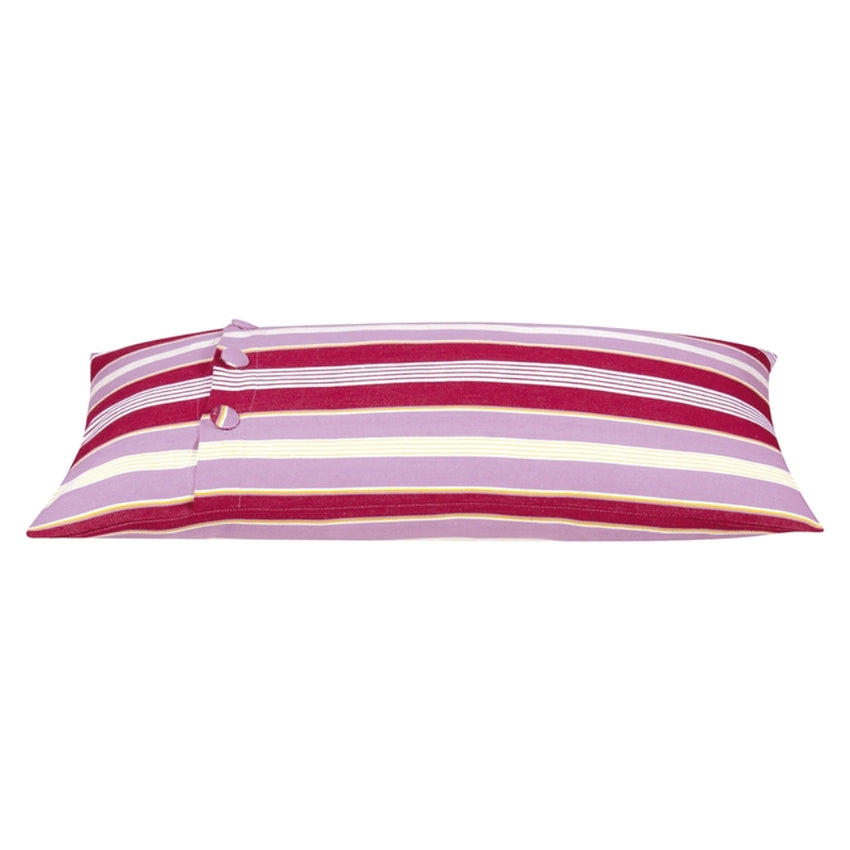 Coste Fuchsia 35x70cm Multicoloured Striped Cushion Cover Tristar Online