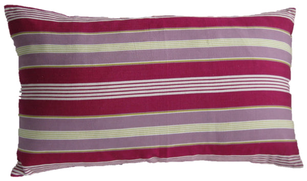 Coste Fuchsia 35x70cm Multicoloured Striped Cushion Cover Tristar Online