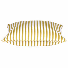 Dandi Mustard Yellow & White Striped Cushion Cover 40x40cm Tristar Online