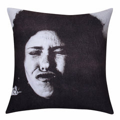 Blaze Black And White Face Cushion Cover Tristar Online