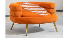 Dandi Orange & White Cushion Cover Tristar Online