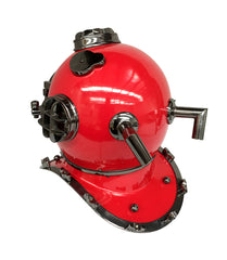 US Navy Mark V Diving Helmet – Red Tristar Online